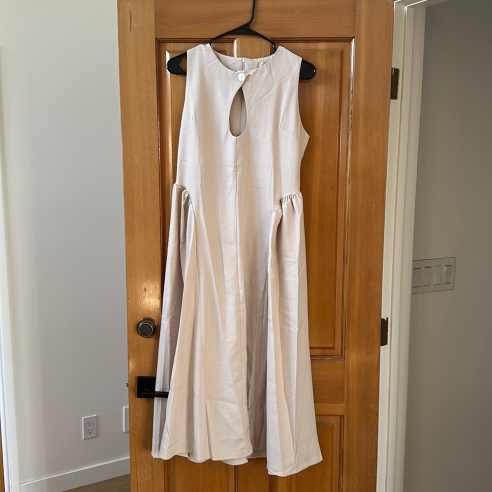 Tan dress